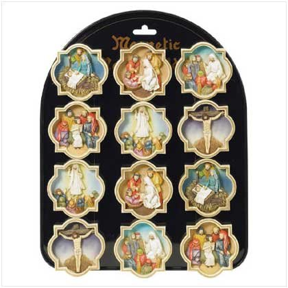 LIFE OF JESUS MAGNETS 12 PACK