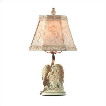 SCULPTED ANGEL LAMP Retail: $39.95