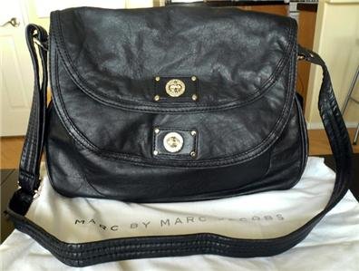 NWT Marc by Marc Jacobs Turnlock Sasha Leather Handbag