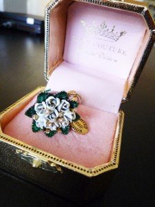NIB Juicy Couture Prom Queen Bouquet Ltd. Edition Charm