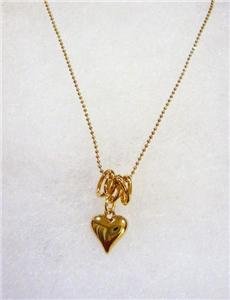 NWT Marc by Marc Jacobs Bubbly Heart Pendant Necklace