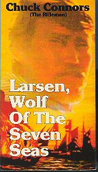 Larsen, Wolf of the Seven Seas vhs used Chuck Connors Il Lupo de Mari video movie
