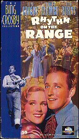 Rhythm on the Range vhs used Bing Crosby Frances Farmer Bob Burns Roy Rogers musical