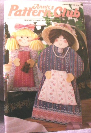 Annie's Pattern Club Feb-March 1989