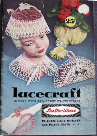 Vintage Booklet Lacecraft with Lustro-Ware 1958