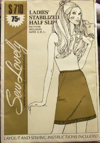 Stabilized Half Slip Pattern by Laverne Devereaux - FREE SHIPPING