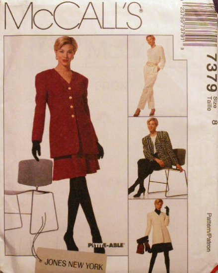 Misses JONES NEW YORK M 7379 Pattern - FREE SHIPPING