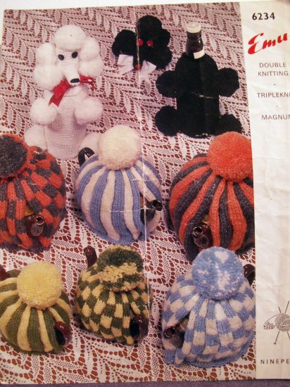 Emu Wools Knit Pattern Leaflet - FREE SHIPPING