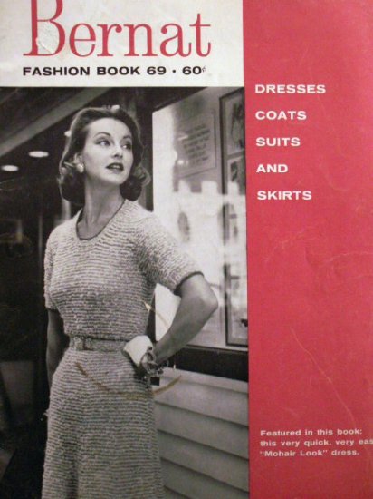 Bernat Fashion Book 69 VINTAGE FREE SHIPPING