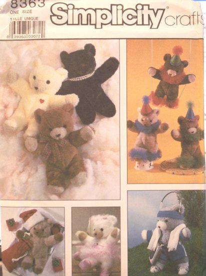 Bears & Clothing Accessories Pattern