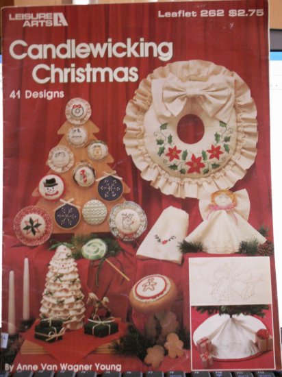 Candlewicking Christmas Pattern - FREE SHIPPING