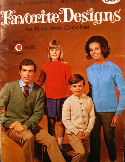 Favorite Designs Coats & Clark Book No.198