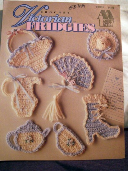 Crochet Victorian Fridgies - FREE SHIPPING