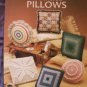 Crocheted Pillows Pattern Leaflet - FREE SHIPPING