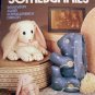Some bunnies 2 sizes jointed bunny & 1 flat bunny pattern - FREE SHIPPING