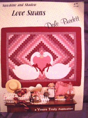 Love Swans Wall Quilt Pattern Really Pretty! - FREE SHIPPING!