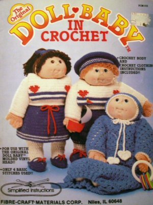 The Original Doll Baby In Crochet FCM102 - FREE SHIPPING