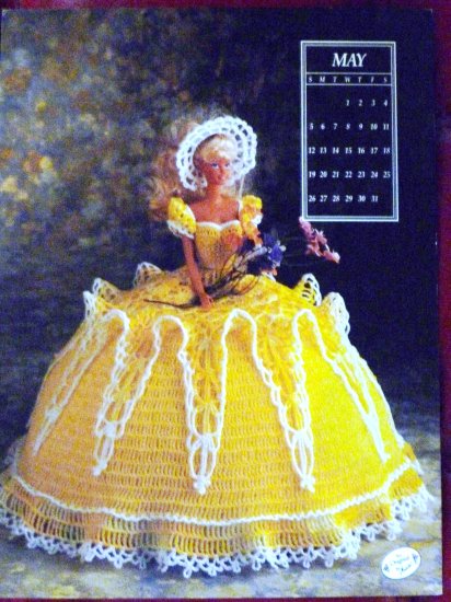 Annie's Calendar Bed Doll Society 1991 Collector's Series May Barbie FREE SHIPPING