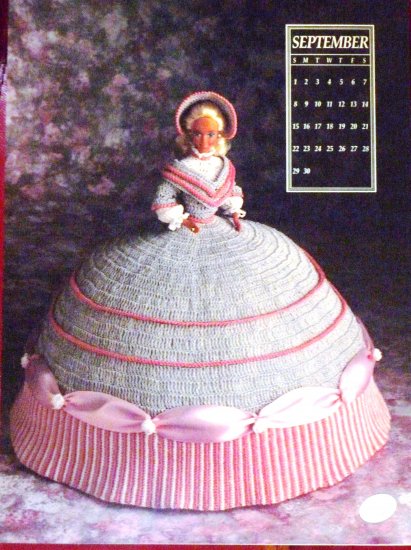 Annie's Calendar Bed Doll Society 1991 Collector's Series September Barbie FREE SHIPPING