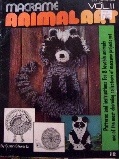Macrame Animal Art Vol. II - FREE SHIPPING