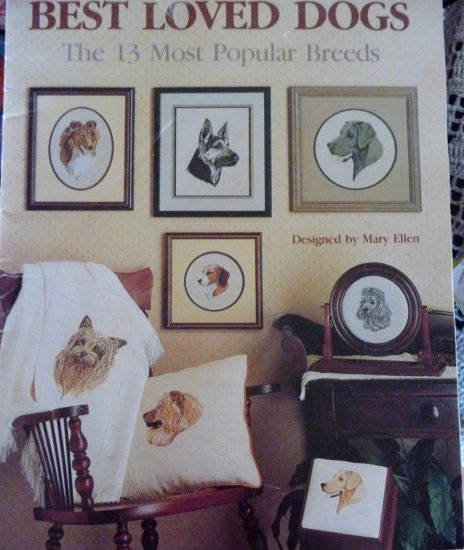 Cross Stitch Best Loved Dogs Charts - FREE SHIPPING