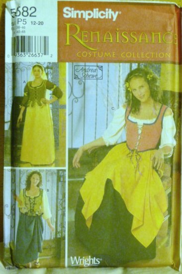 Misses Renaissance Costume Misses 12-20 FREE SHIPPING