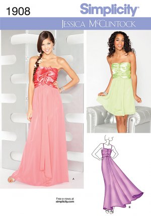 Free formal dress patterns