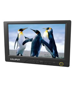 LILLIPUT 8" 869GL-80NP/T 16:9 widescreen DVI HDMI TOUCH SCREEN MONITOR with auto switching wiring