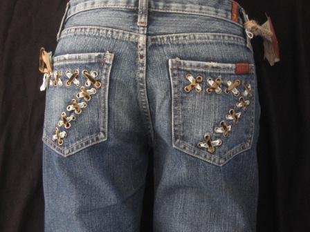 Authentic Seven for All Mankind Ribbon Dojo Size 27