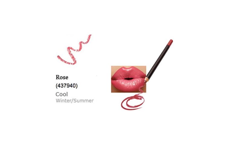Color Me Beautiful Lip Pencil, Rose # (437940) (Cool)
