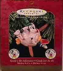 Hallmark Ornament ~ Goofy's Ski Adventure 1997 ~ Disney