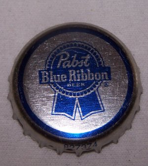 PBR (Pabst, old blue) bottle cap (single)
