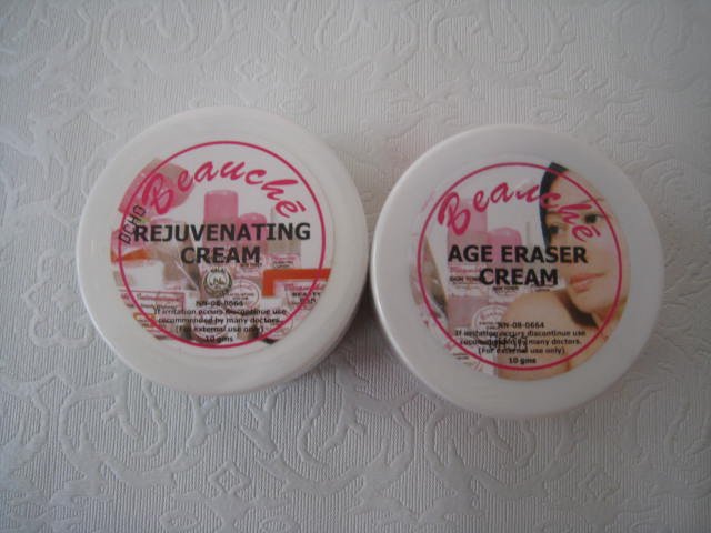 Beauche Rejuvenating Cream + Age Eraser Cream/Sunblock (10grms)
