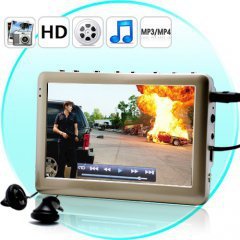 iMedia HD MP4 Player with 4.3 Inch Screen - Silver
