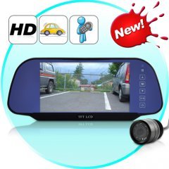 7 Inch High Definition Rearview Monitor and Rearview Camera