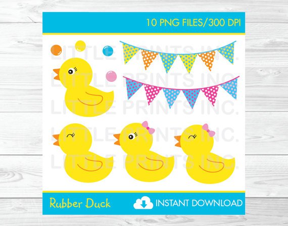 Rubber Duck Clipart #A345