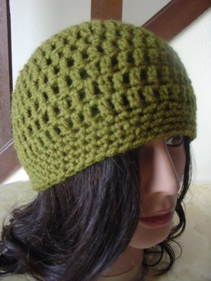 Olive Green Beanie Hat