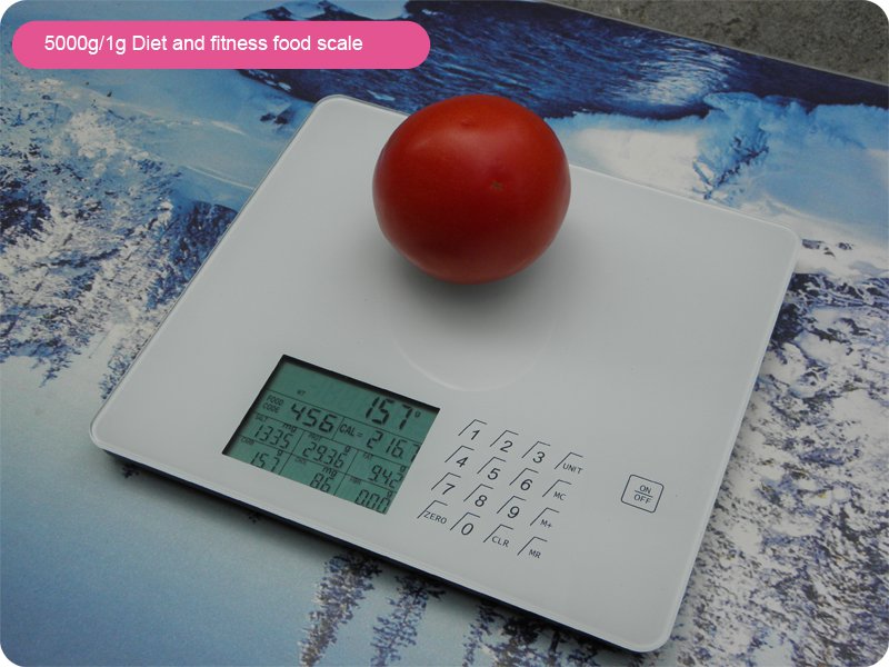 2015 diet and fitness nutritional kitchen scale