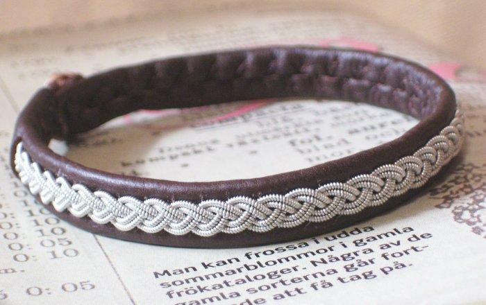 Antique Brown Swedish Lapland Bracelet