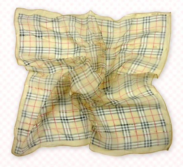 (2S11-SS001 - TAN) Scarf/ Small scarf/ Small Square Scarf/ Lady small scarf - Tan