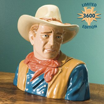 John Wayne Cookie Jar by Vandor