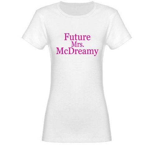 Future Mrs. McDreamy Jr. Baby Doll T-Shirt