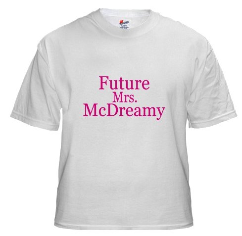 Future Mrs. McDreamy White T-Shirt
