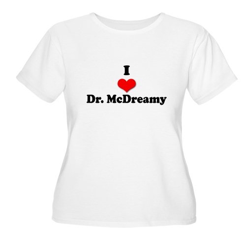 I Heart Dr. McDreamy Women's Plus Size Scoop Neck