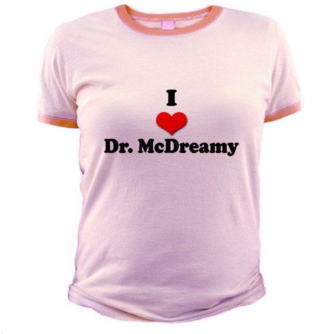 I Heart Dr. McDreamy Jr. Ringer T-Shirt