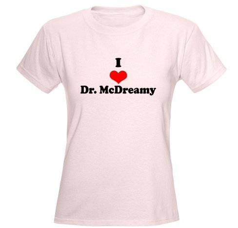 I Heart Dr. McDreamy Women's Pink T-Shirt