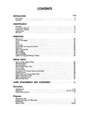 sheldon lathe manual