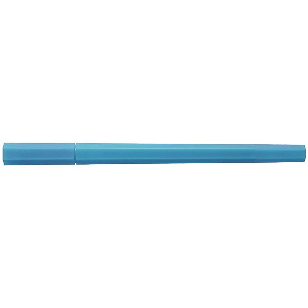 MUJI Japan Double Ended Hybrid Pen HEXAGONAL - Light Blue