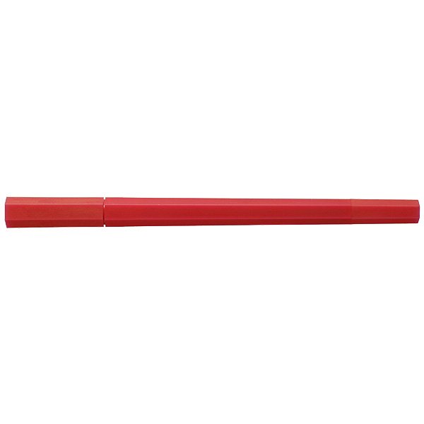 MUJI Japan Double Ended Hybrid Pen HEXAGONA - Red