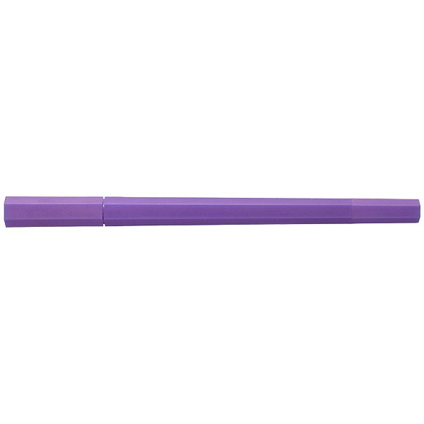 MUJI Japan Double Ended Hybrid Pen HEXAGONA - Purple